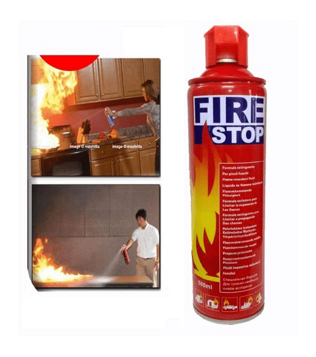 Portable Fire Extinguisher Spray