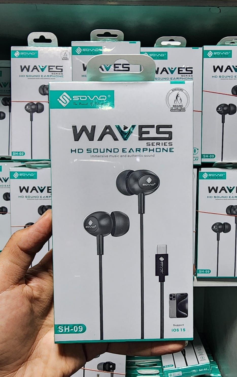 Type-C Earphones with Heavy Bass