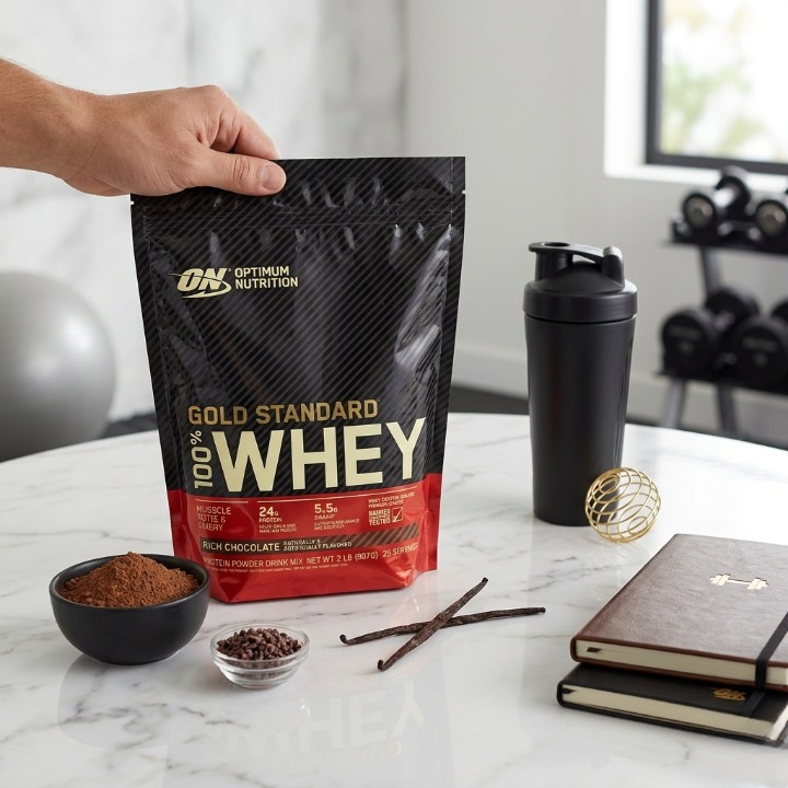 ON Whey Powder Gold Standard Chocolate Flavor