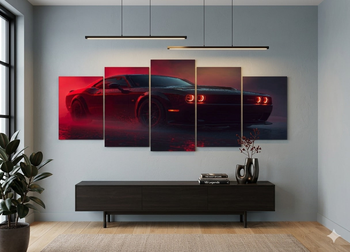 5‑Frames Dodge Challenger