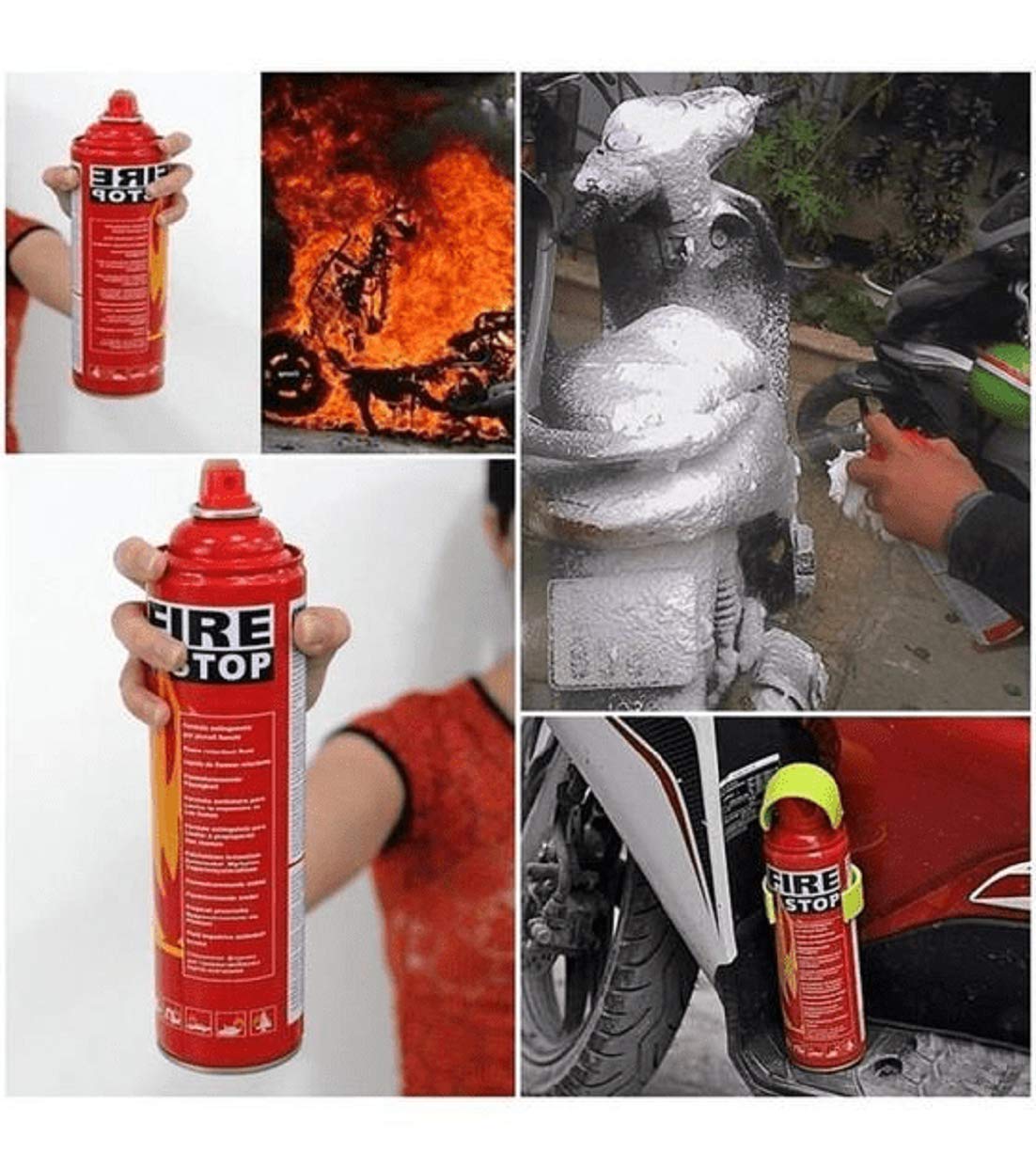 Portable Fire Extinguisher Spray
