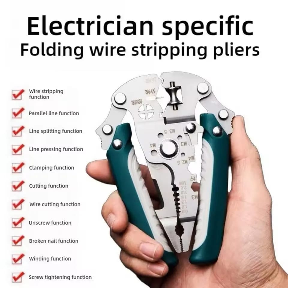 16 In 1 Plier Strong Multi Functional Compact Tool