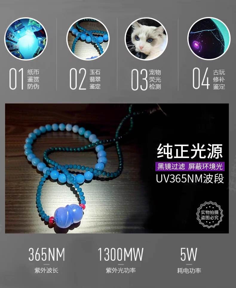 Handheld LED UV Money Detector
