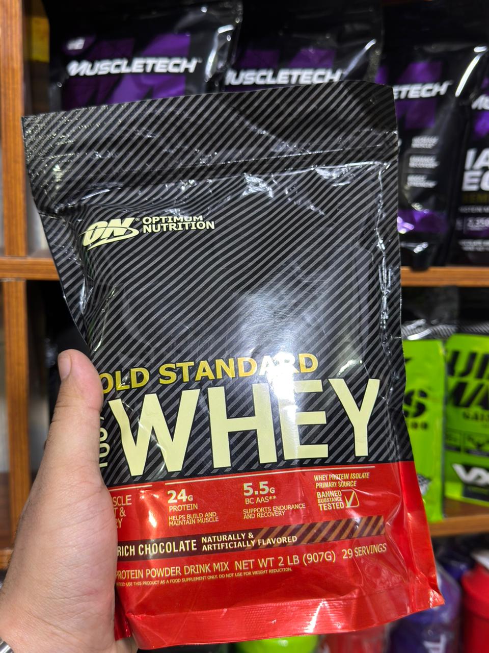 ON Whey Powder Gold Standard Chocolate Flavor