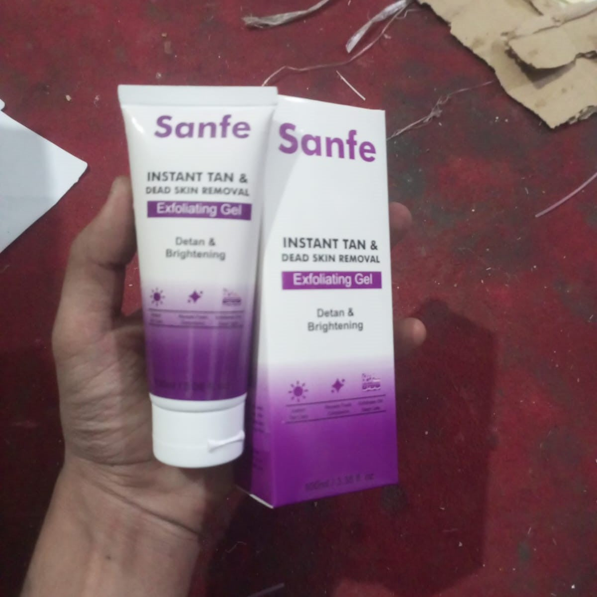 Sanfe Instant Tan And Dead Skin Removal