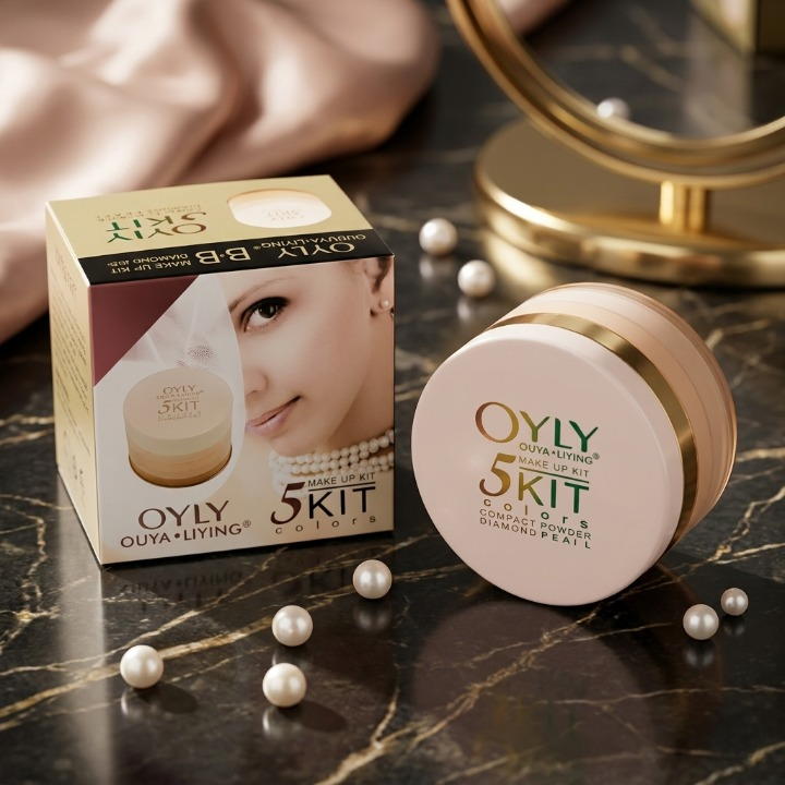 OYLY 5 In 1 Compact Face Powder Kit