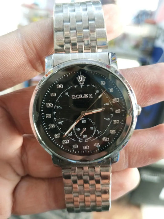 Rolex Style Stainless Steel Watch