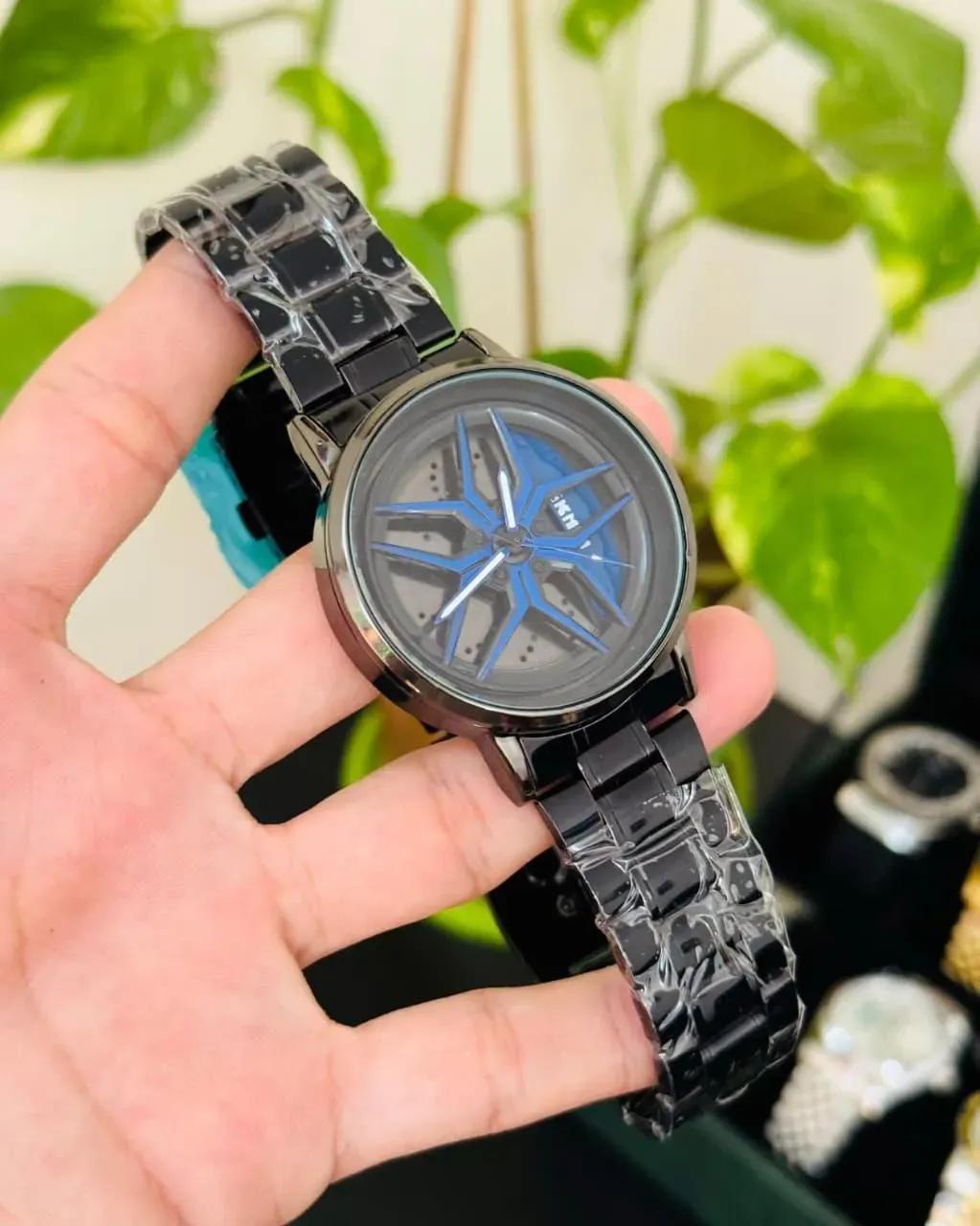 Rim Spinning Watch