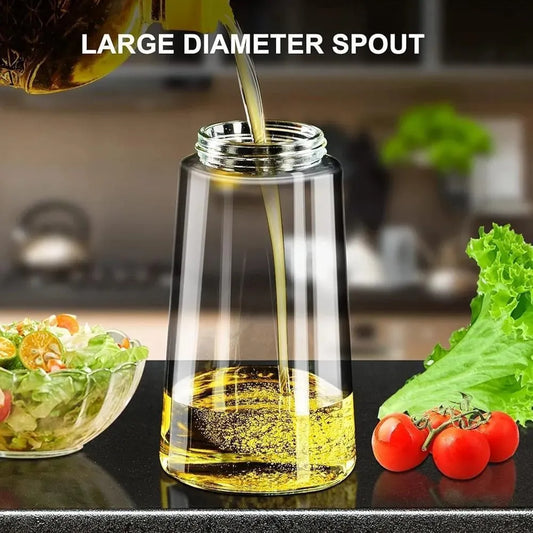 Premium Glass Oil Container with Spray Function