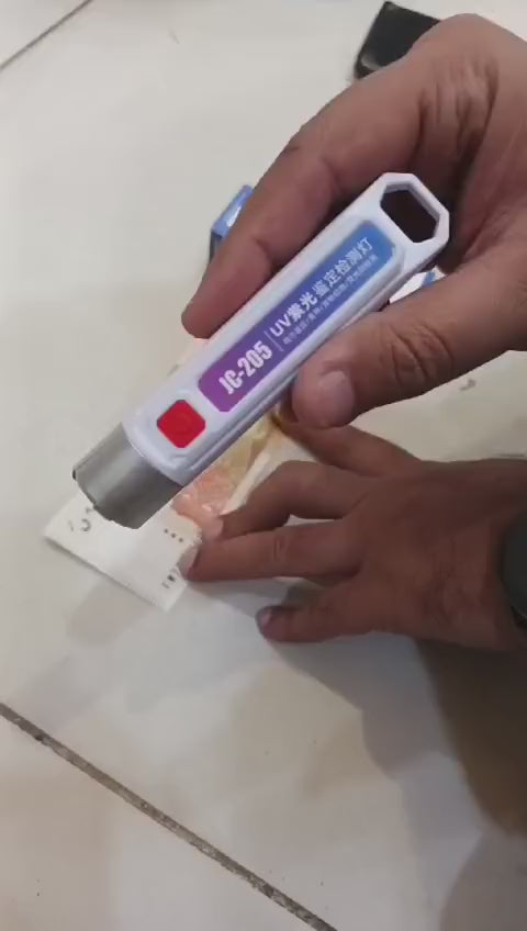 Handheld LED UV Money Detector